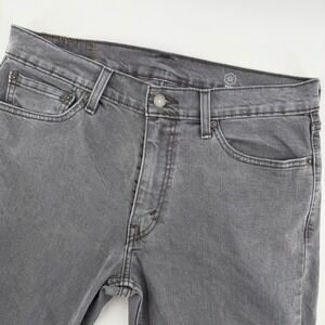 Levi's 511 Mens Gray Slim Fit Jeans Pants W33 L30